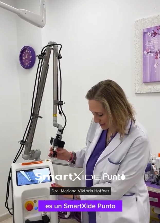 Dra. Hoffner - smartxide punto laser CO2 DEKA - sevilla