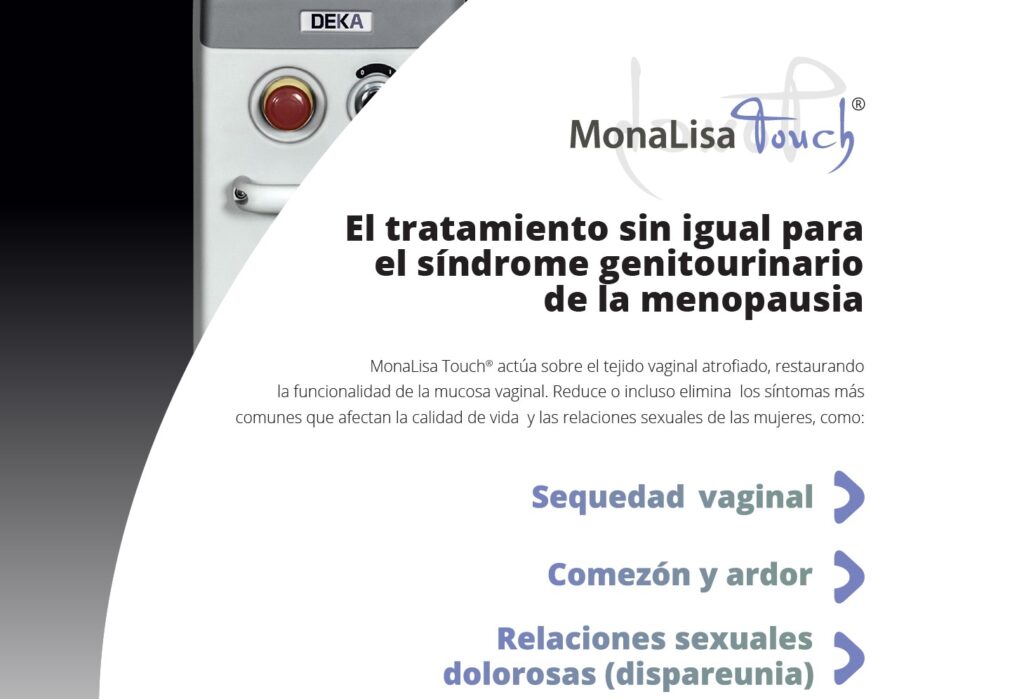 Aparatologia laser ginicologico rejuvenecimiento intimo monalisatouch DEKA