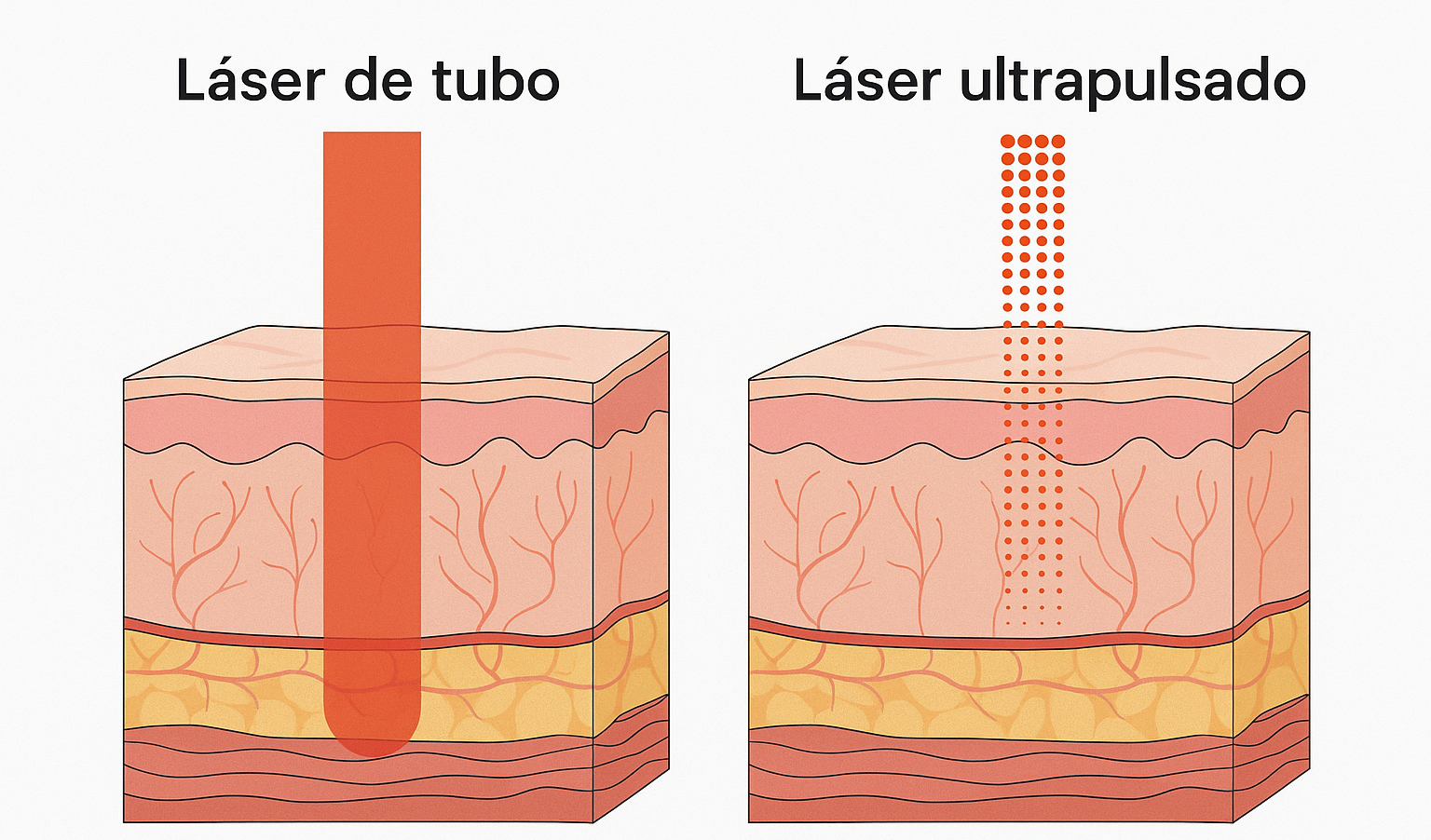 Laser CO2 Ultrapulsado para blefaroplastia sin cirugia, en una sola sesion. DEKA
