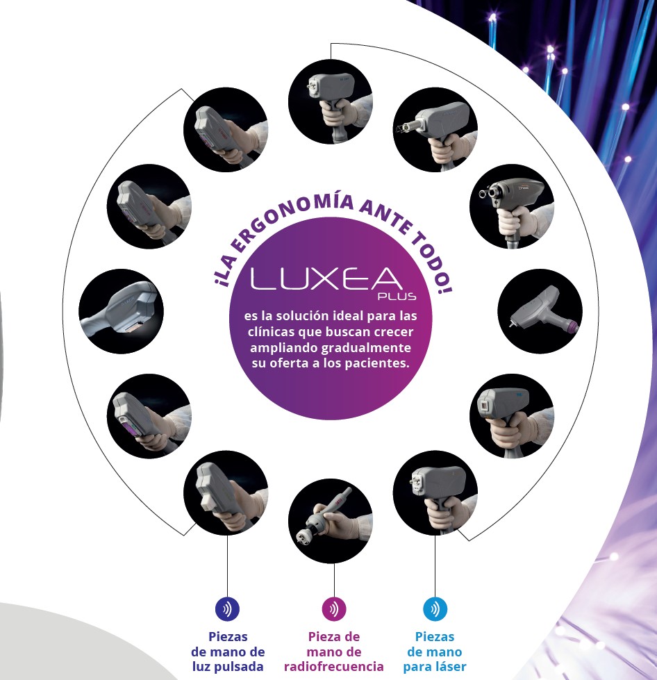 plataforma laser medico estetica luxea plus DEKA