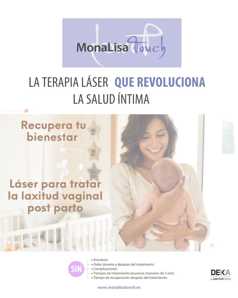 laser laxitud vaginal post parto mujer monalisa touch DEKA