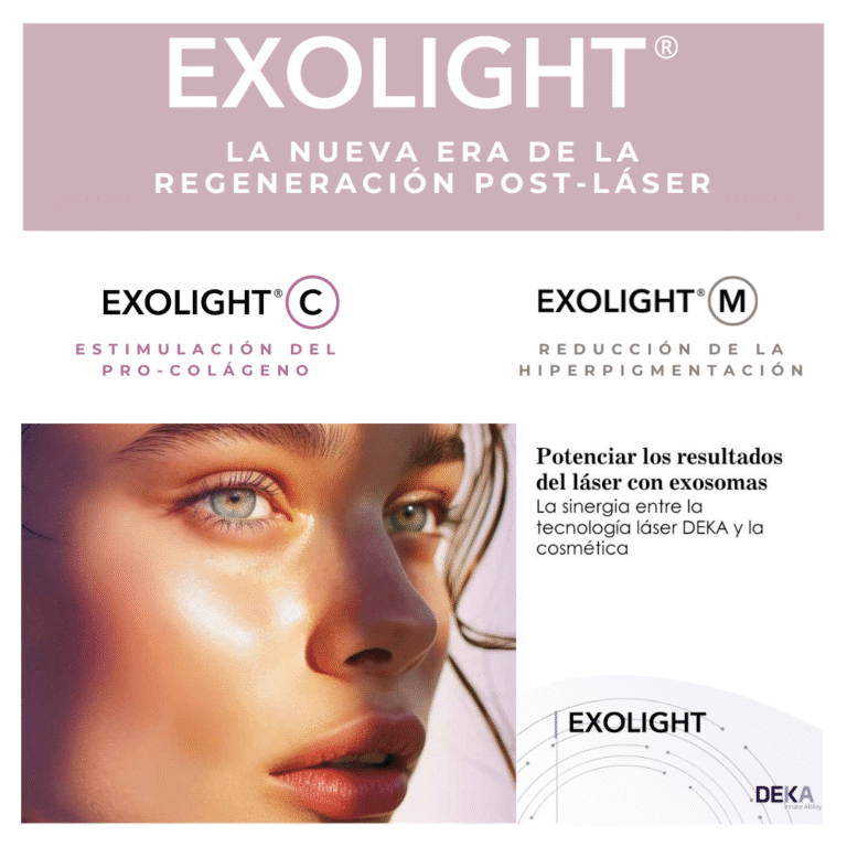 exosomas exolight DEKA medicina regenerativa post laser medicia estetica
