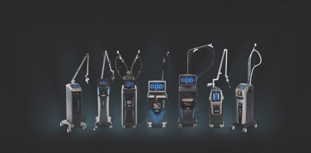 Equipos laser profesionales DEKA laser CO2, IPL, vascular, plataformas laser, medicina estetica DEKA