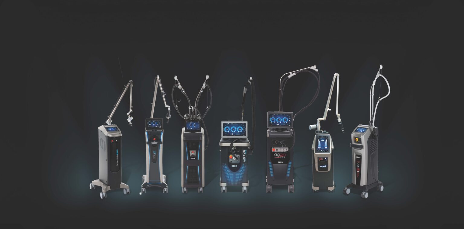 Equipos laser profesionales DEKA laser CO2, IPL, vascular, plataformas laser, medicina estetica DEKA