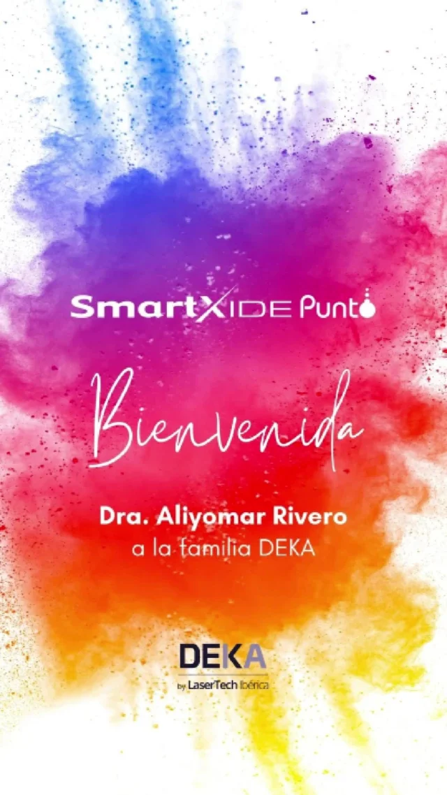 ✨ Sumamos talento a la familia DEKA ✨
Damos la bienvenida a la Dra. Aliyomar Rivero (@drariveroestetica), que ya cuenta con nuestro láser CO2 SmartXide Punto en AR Clínica (Calle Gaztambide 17, Madrid).
Este sistema de última generación permite realizar tratamientos de:
🔹 Rejuvenecimiento facial
🔹 Cicatrices y marcas de acné
🔹 Laxitud y arrugas
🔹 Lesiones benignas de la piel

🌟 El láser CO2 estimula la regeneración natural de la piel, mejora su textura, firmeza y luminosidad, con resultados visibles y progresivos.

Gracias, doctora, por confiar en la innovación y la precisión de DEKA. 💙

#DEKA #SmartXidePunto #LáserCO2 #RejuvenecimientoFacial #MedicinaRegenerativa #DraAliyomarRivero #TecnologíaLáser #Madrid #dekalaser #dermatologia #arrugas #tratamientofacial #manchasenlapiel #Dermatología #co2 #acne #lesionespigmentadas #coolpeel
