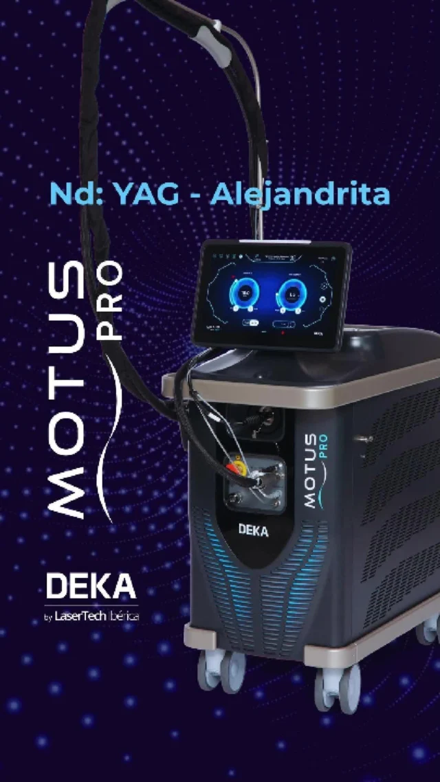 🚀 Motus PRO, la evolución inteligente de la depilación y el rejuvenecimiento.
Máxima potencia, eficacia y confort para tus tratamientos dermatológicos.
✔️ Tecnología Moveo para depilación indolora
✔️ Doble longitud de onda (755 nm y 1064 nm)
✔️ Más rápido, más preciso, más versátil

👉 Mejores resultados, menos sesiones y una experiencia optimizada para el paciente.
Con #MotusPRO, la excelencia clínica se vuelve rutina.

#DEKALaser #MotusPRO #DepilaciónLáser #Dermatología #TecnologíaMédica #RejuvenecimientoFacial