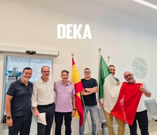 DEKA meeting  at  Florence HQ. From left to right: 👉 @juliosanchezgascon 👉Andrea Cangioli 👉 @carmelocanino 👉Paolo Salvadeo 👉 Francesco Badii 👉 Giustino Gallo #dekateam #deka #dekalaser #italy